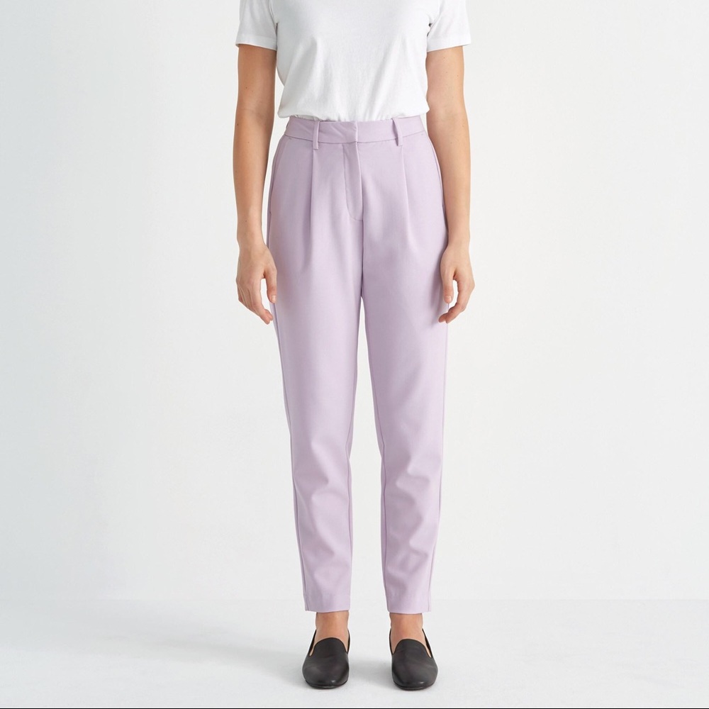 Frank and Oak Lilac Trousers
